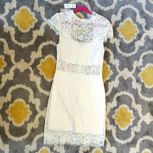 Bebe White party dress